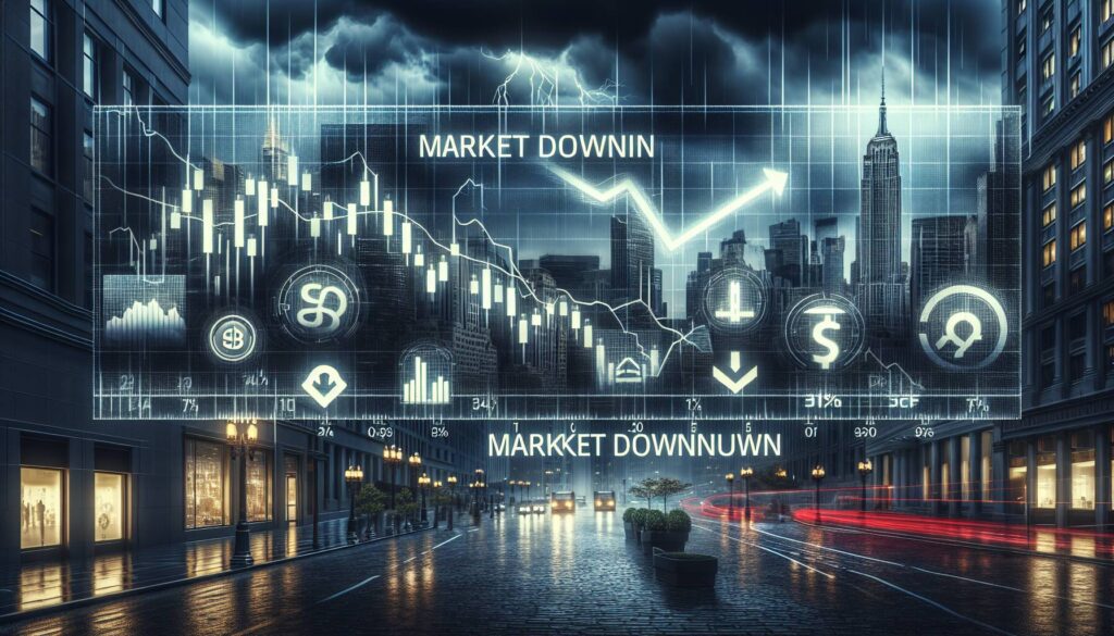 Market downturn in the CoinDesk 20 Index