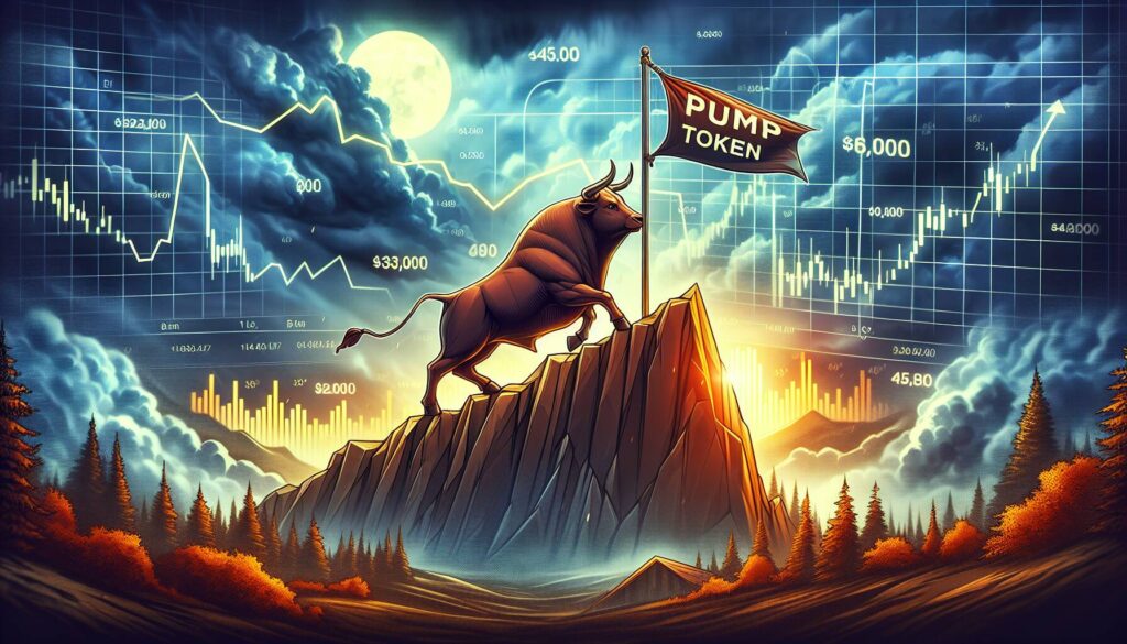 PUMP token's surge amid market volatility