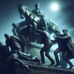 Satoshi Nakamoto statue's theft and recovery drama