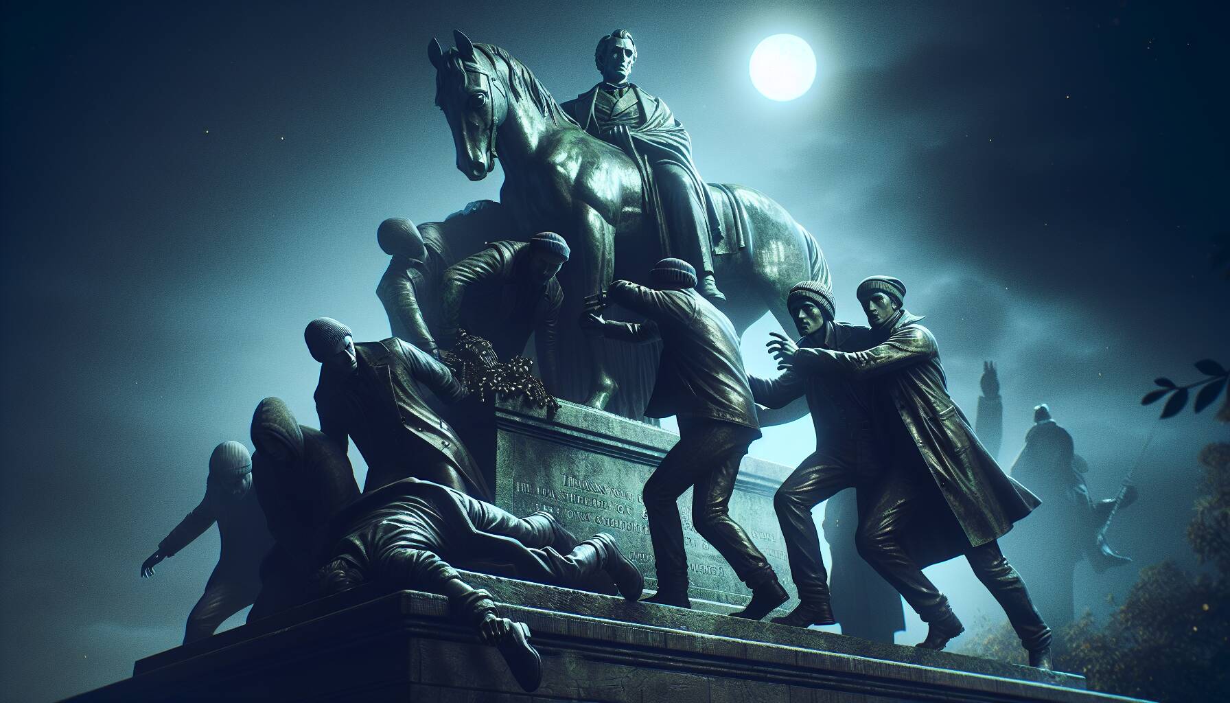 Satoshi Nakamoto statue's theft and recovery drama