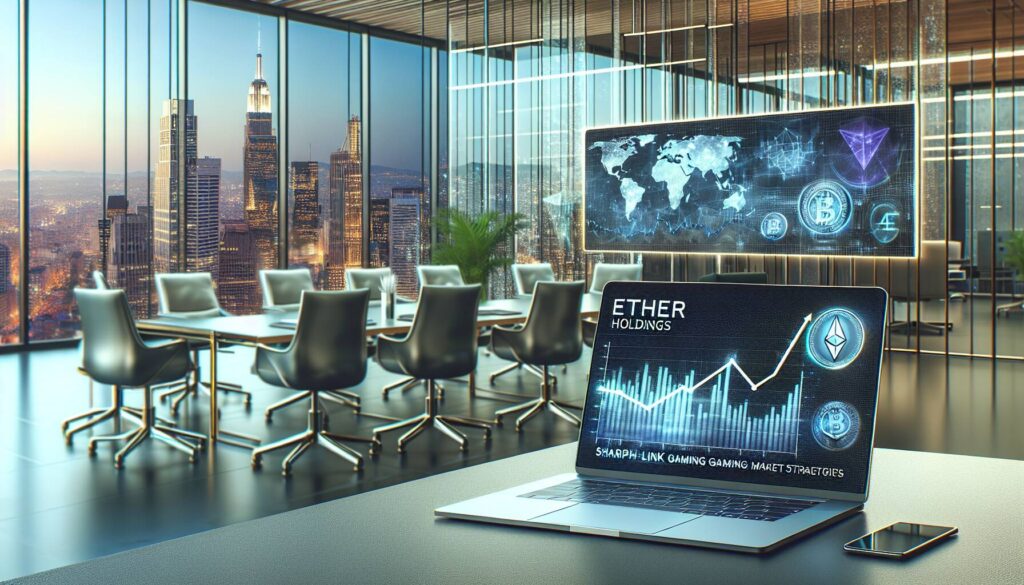 SharpLink Gaming expands ether holdings and shapes market strategies