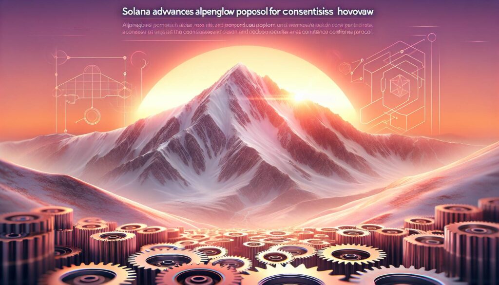 Solana advances Alpenglow proposal for consensus overhaul