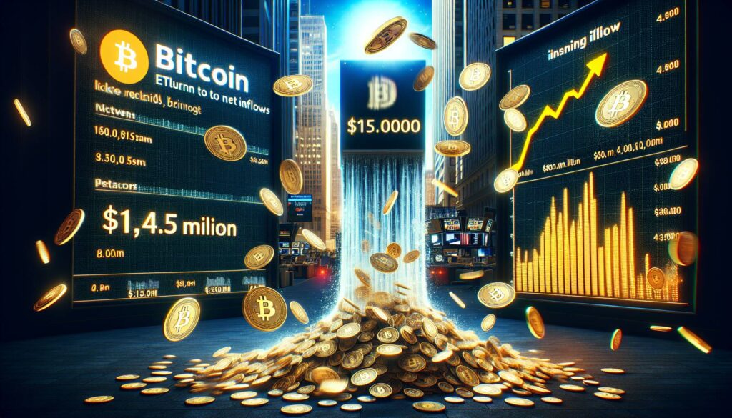 Spot bitcoin ETFs return to net inflows with $91.5 million after four-day outflow streak - The Block