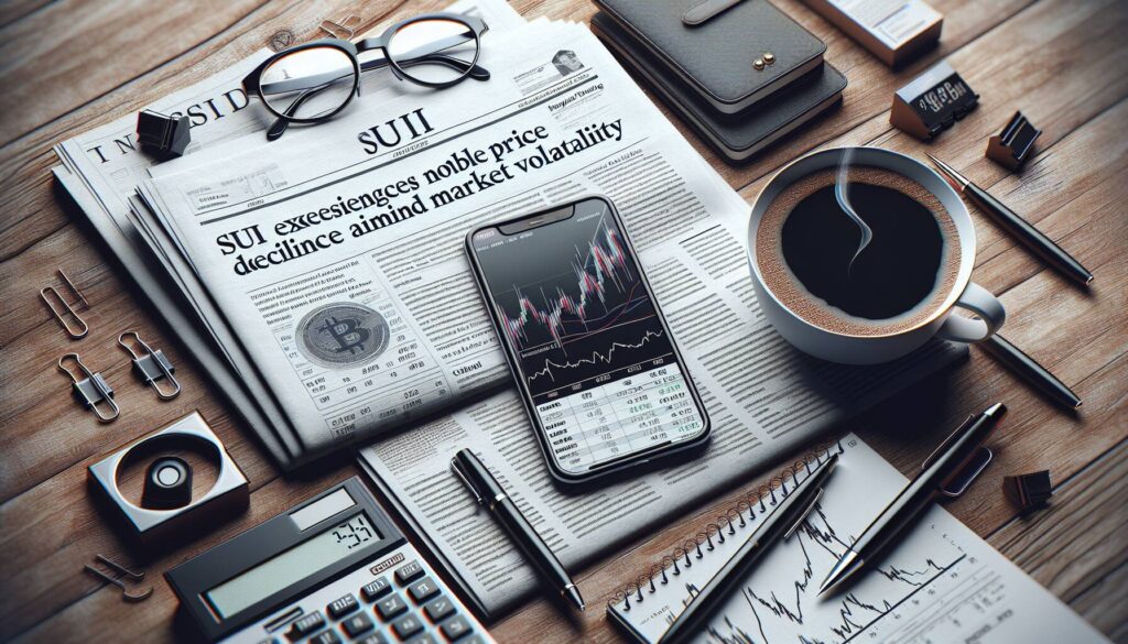 Sui experiences notable price decline amid market volatility