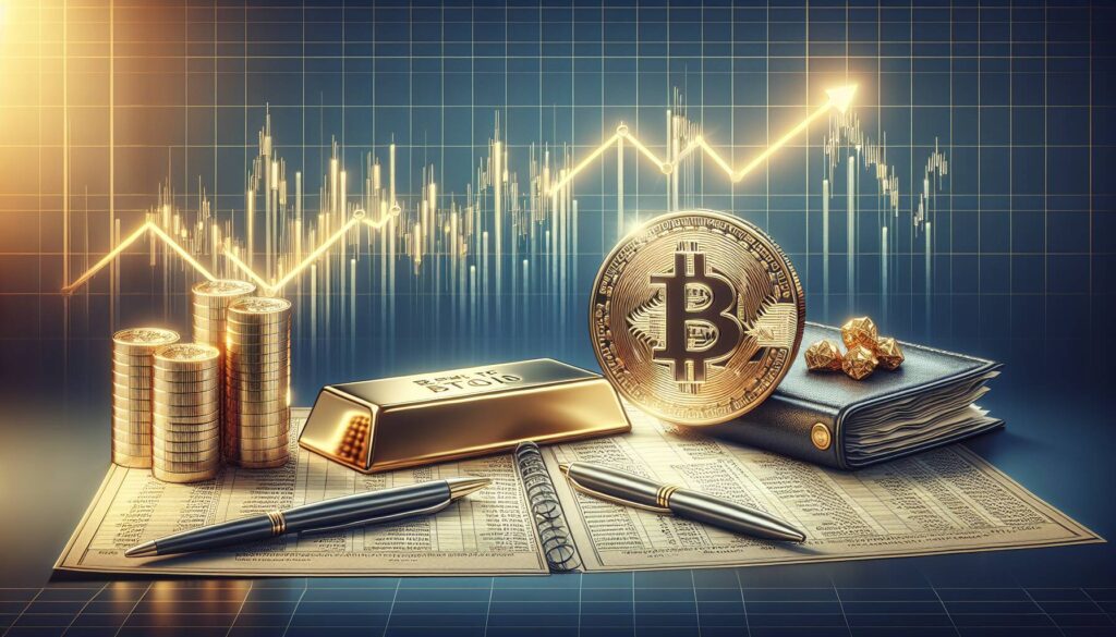 Surge in gold and bitcoin ETF assets under management