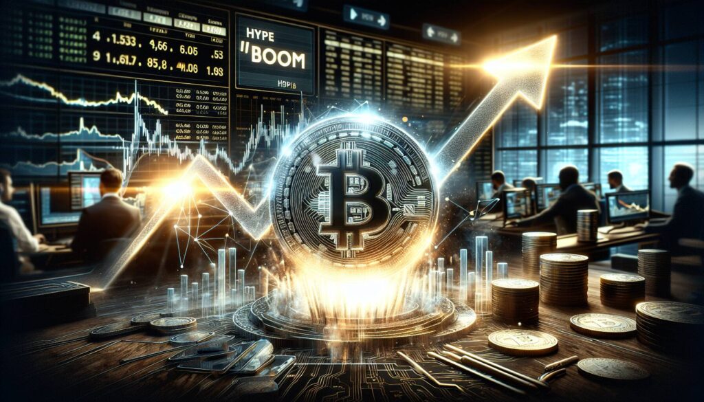 Surge of Hyperliquid's HYPE token amid trading boom