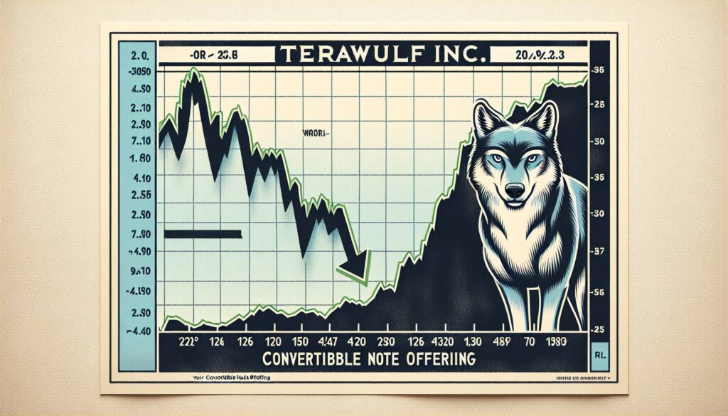 TeraWulf faces stock pullback following convertible note offering