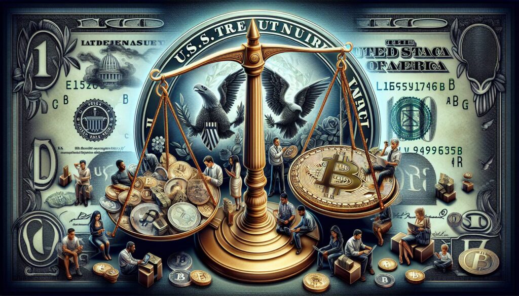 U.S. Treasury's regulatory shift in cryptocurrency management