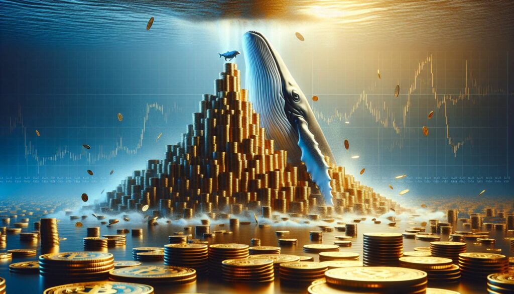 Whale accumulation drives dogecoin price dynamics