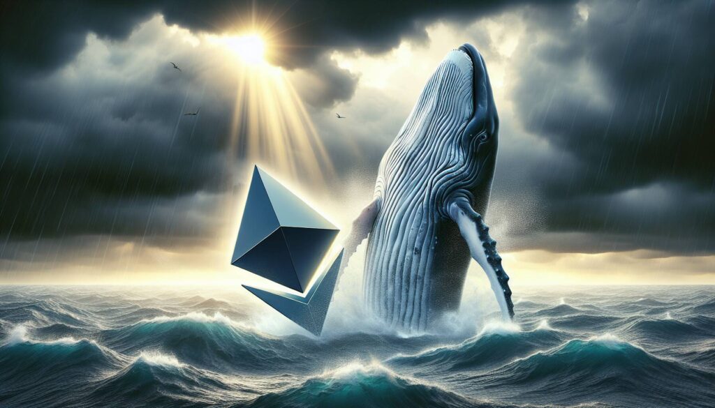 Whale activity signals hope amid ether's decline