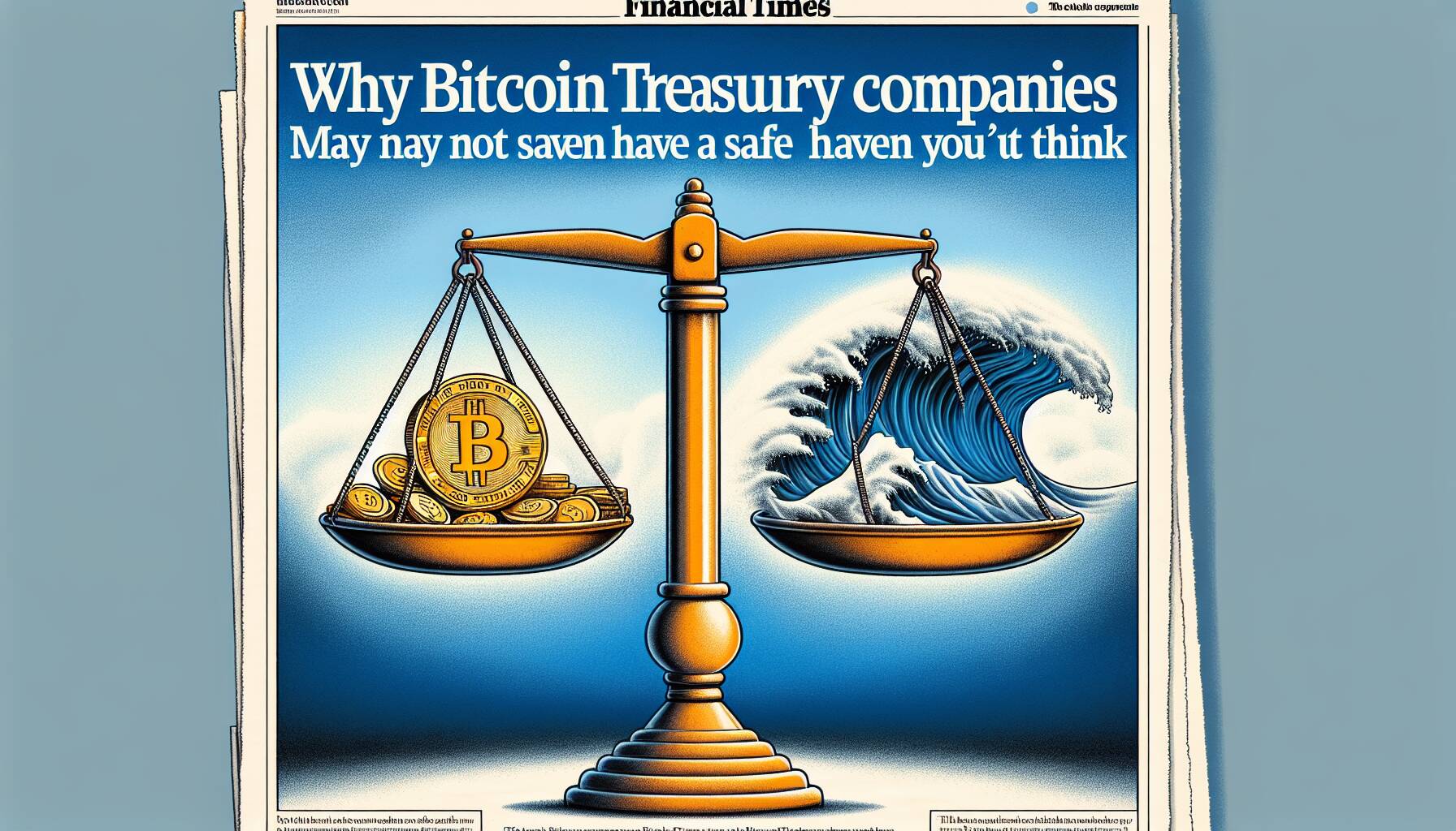Why Bitcoin Treasury Companies May Not Be the Safe Haven You Think - Financial Times