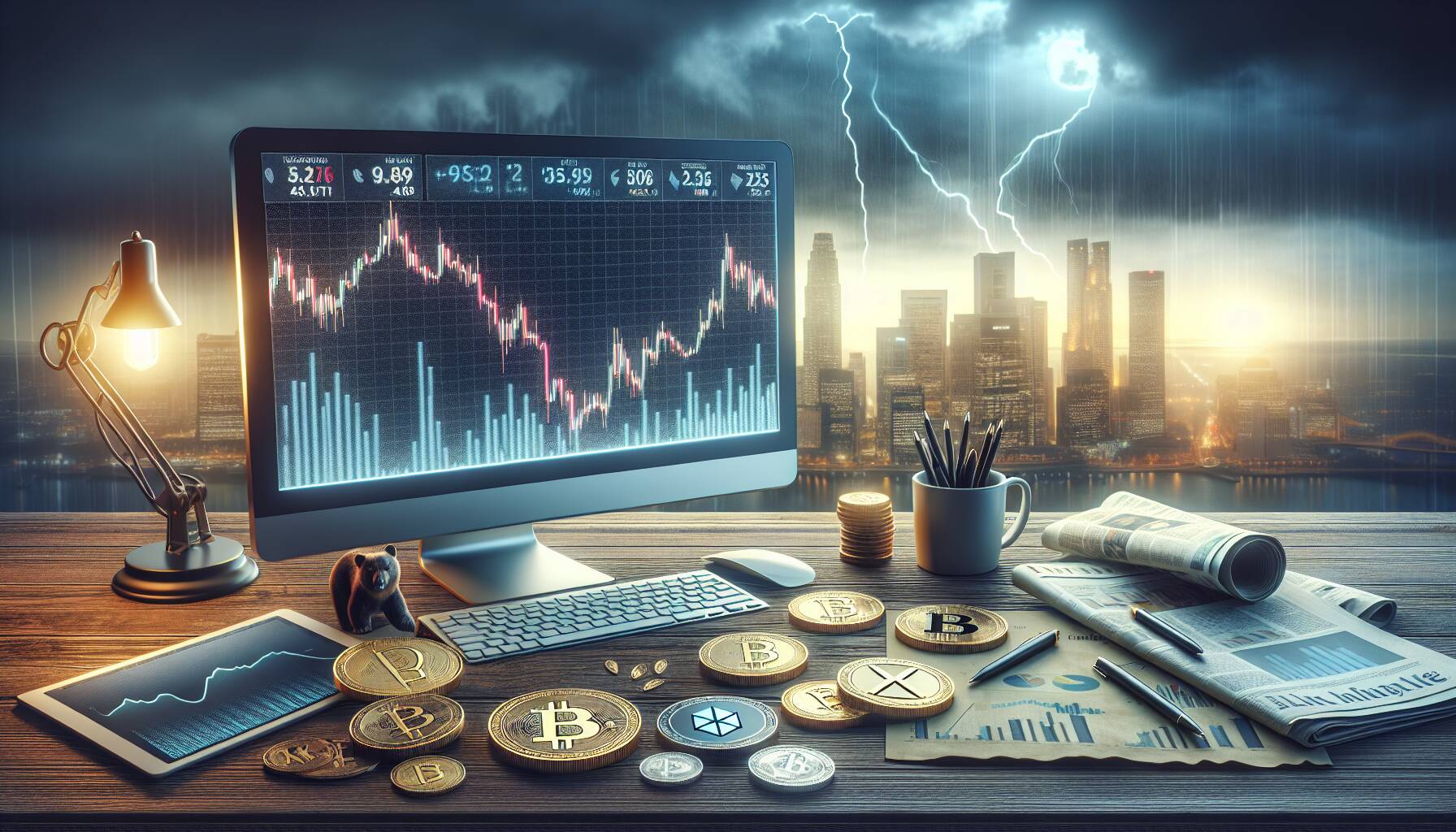 XLM token experiences decline amid market volatility