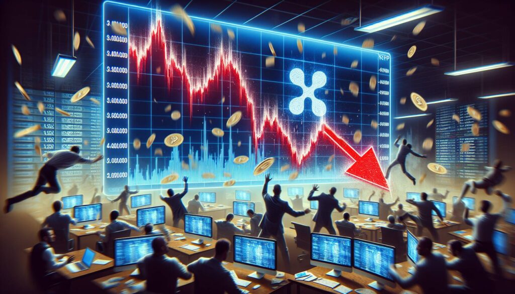 XRP faces significant drop amid market liquidations