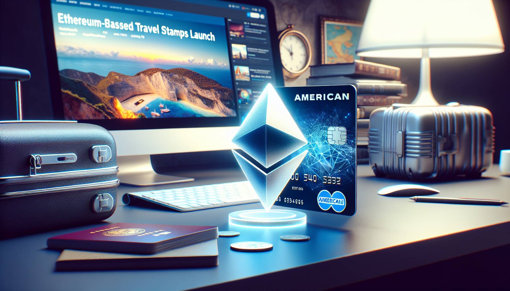American Express launches Ethereum-based travel stamps