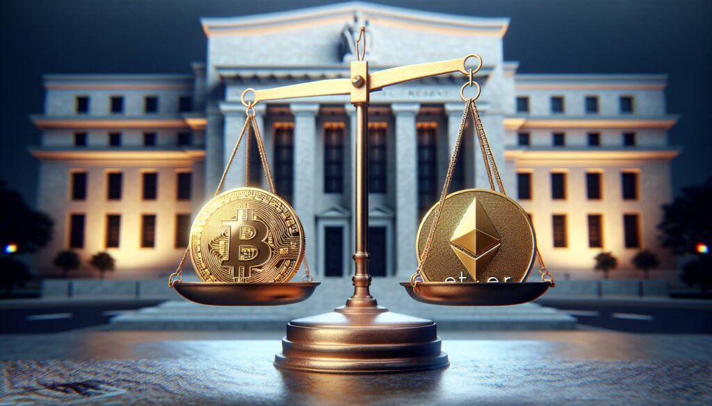Bitcoin and Ether sentiment shifts ahead of Fed decision