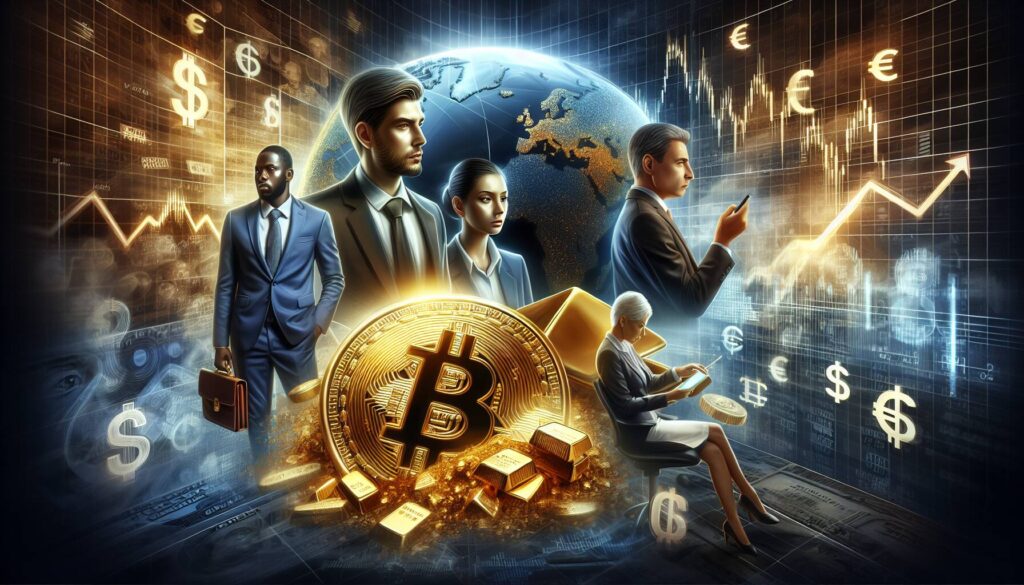 Bitcoin struggles amid gold rally and shifting investor sentiment