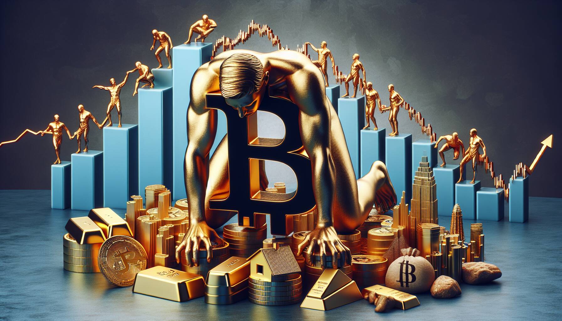 Bitcoin struggles amid market challenges and competing assets