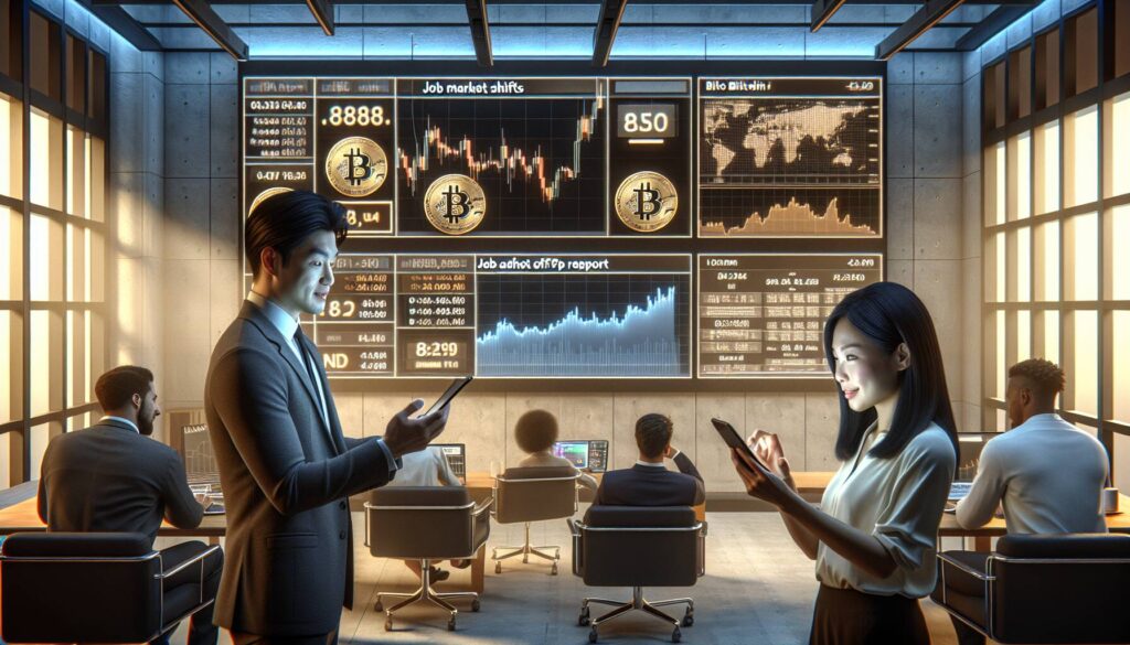 Bitcoin traders anticipate job market shifts ahead of NFP report