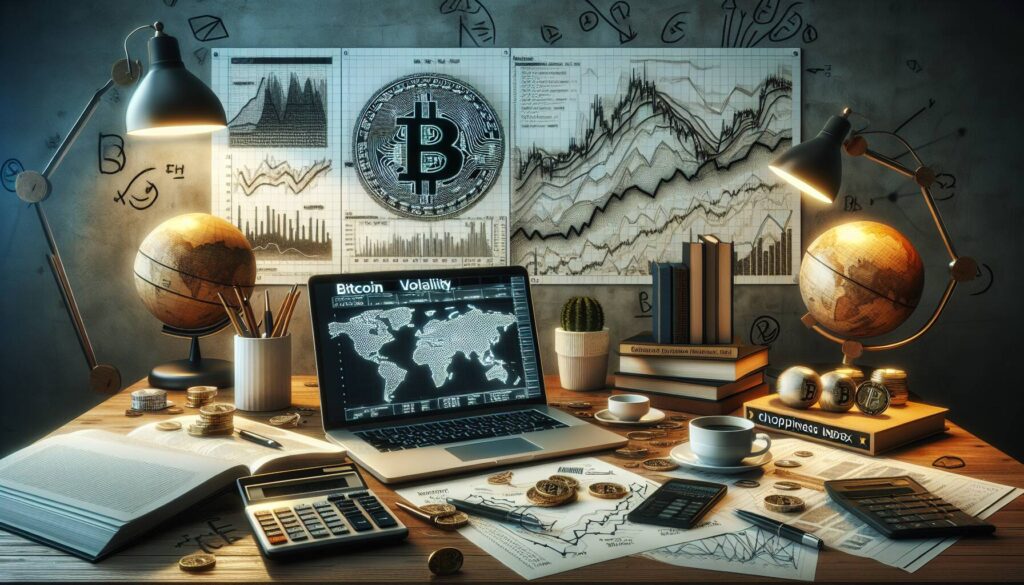 Bitcoin's low volatility and choppiness index analysis