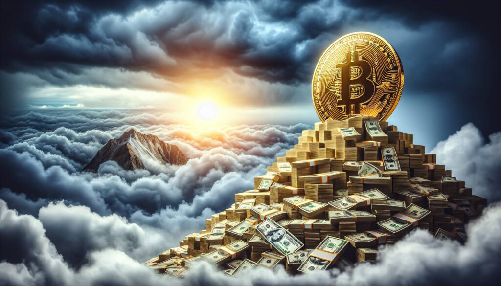 Bitcoin's rise amid economic uncertainty