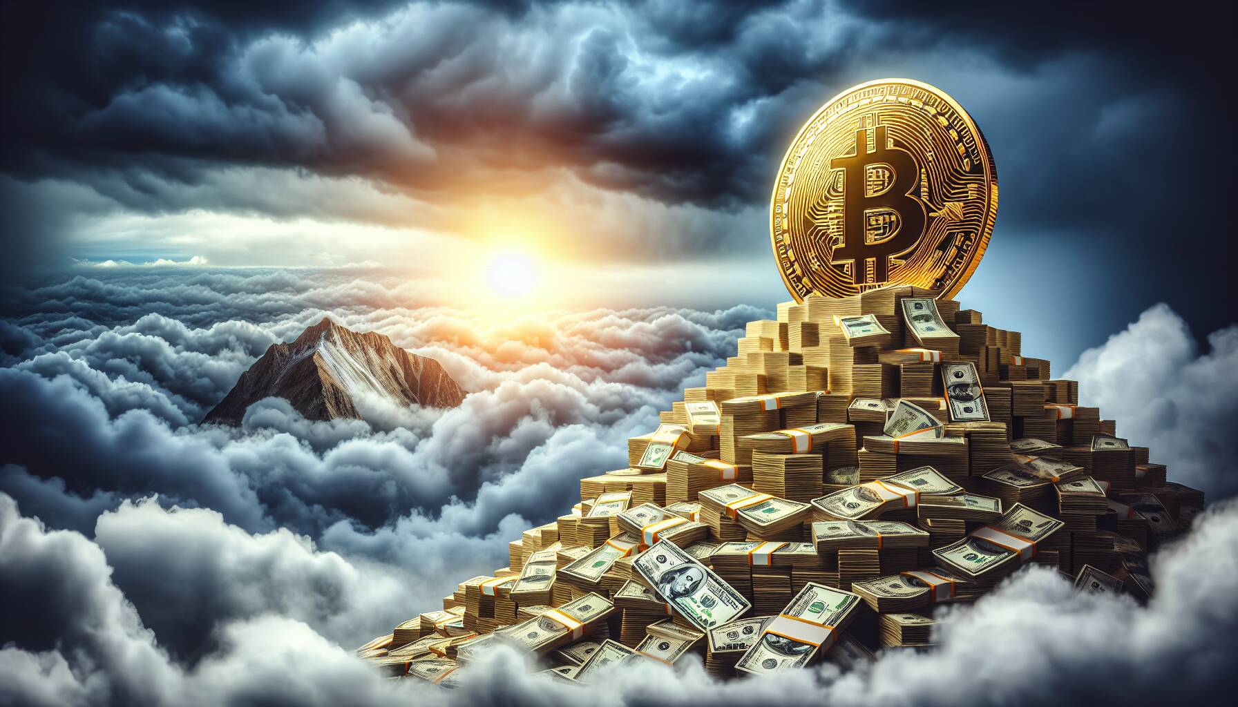 Bitcoin's rise amid economic uncertainty