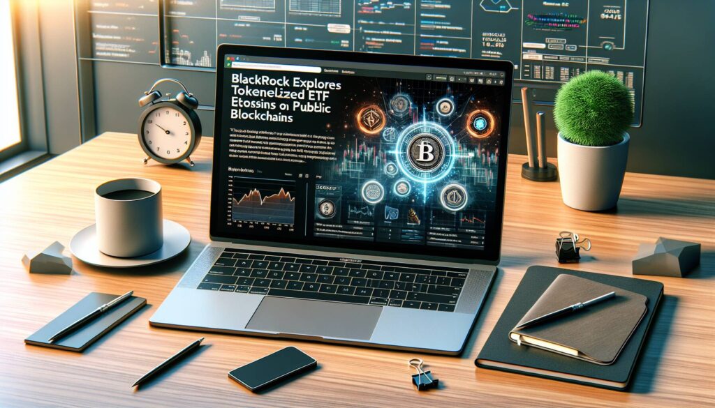 BlackRock explores tokenized ETFs on public blockchains