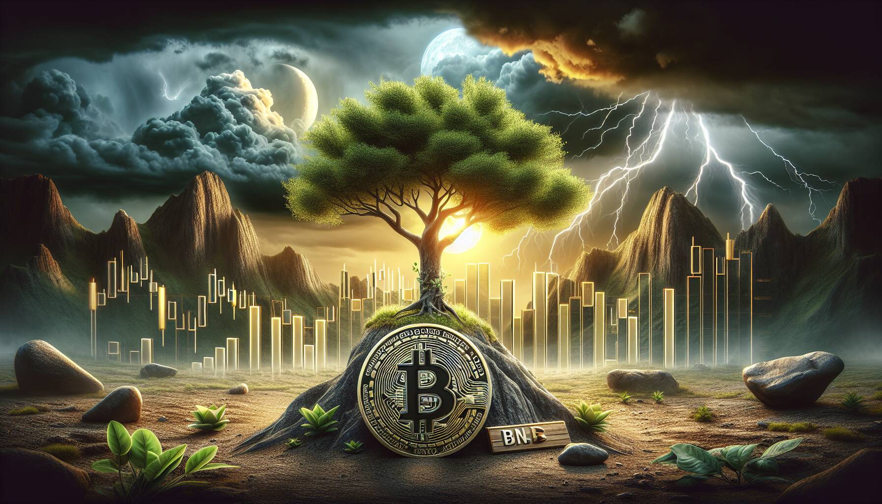 BNB price resilience amidst market volatility