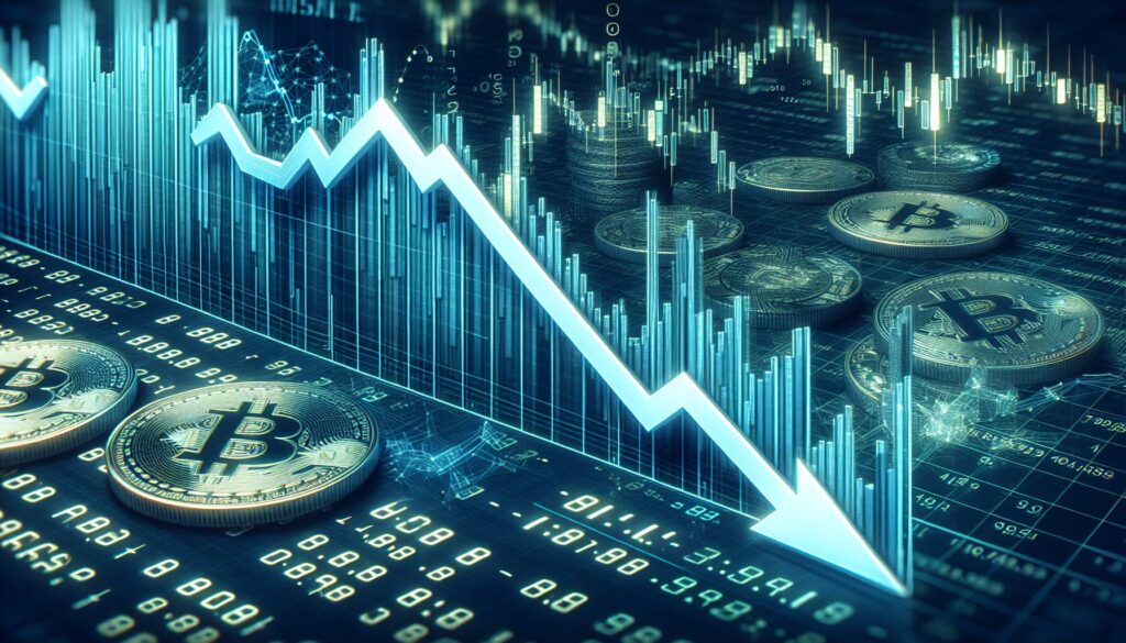 CoinDesk 20 index shows decline amid cryptocurrency volatility