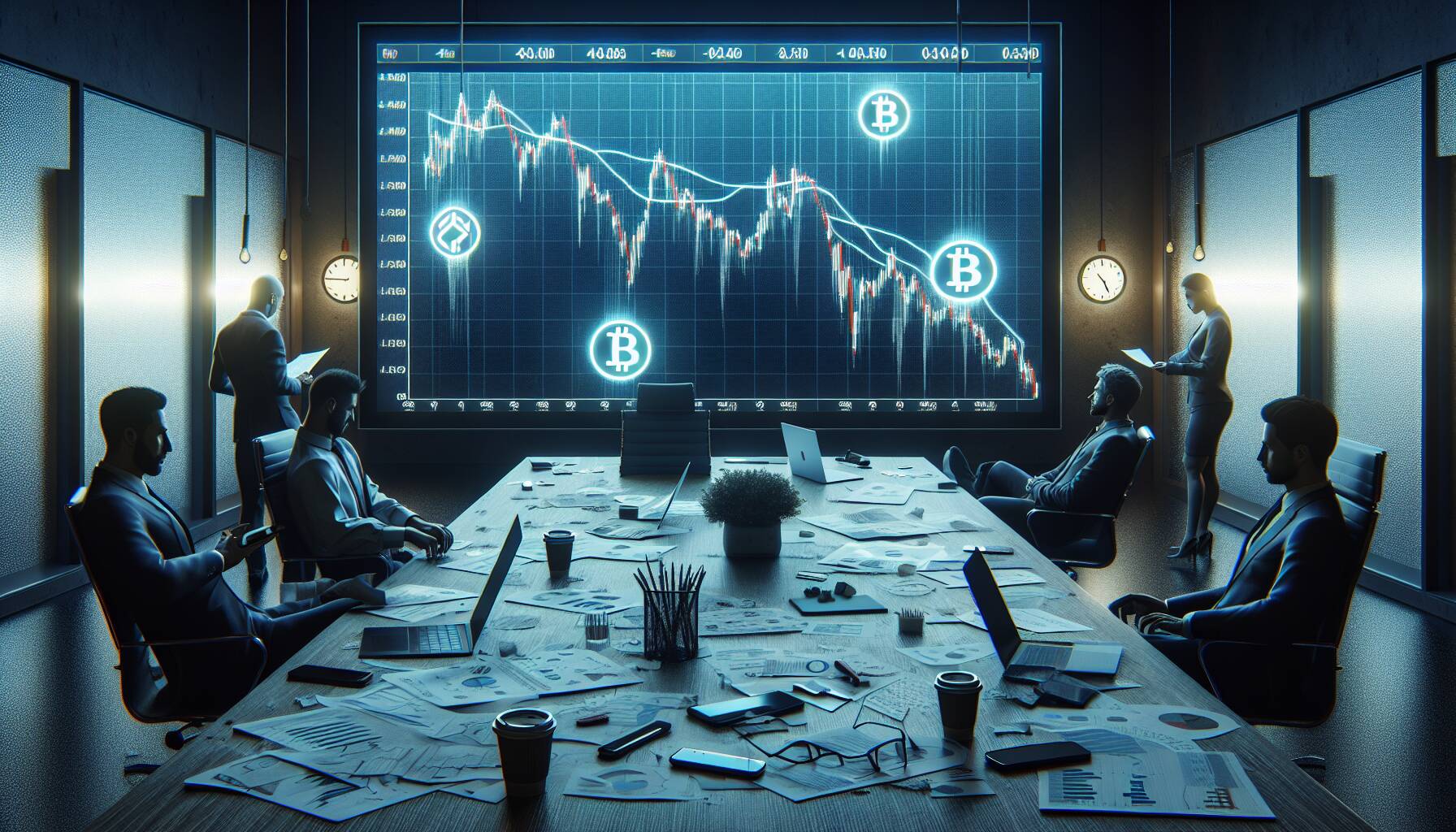 Crypto market faces significant declines amid volatility