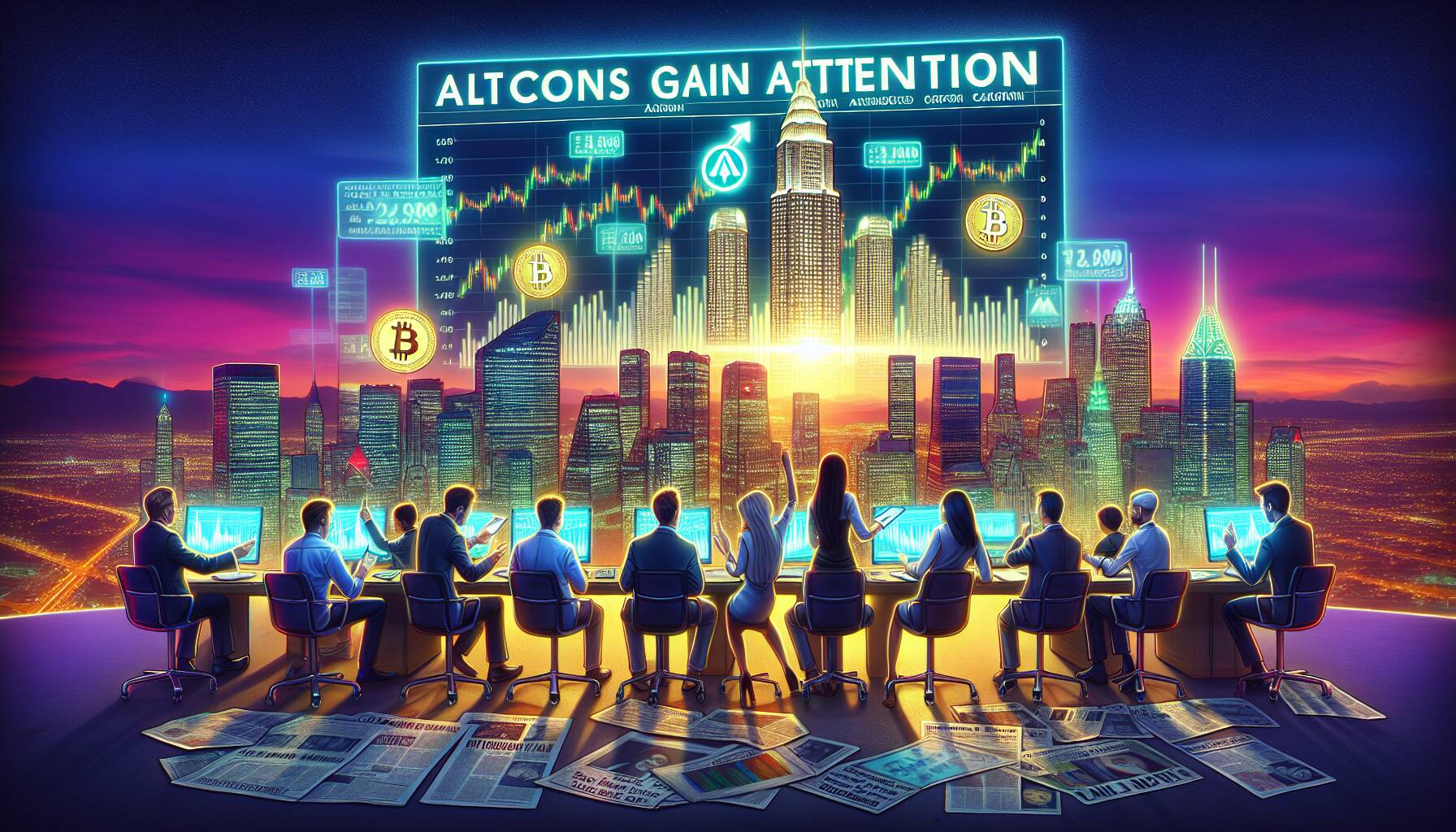 Crypto market optimism rises as altcoins gain attention