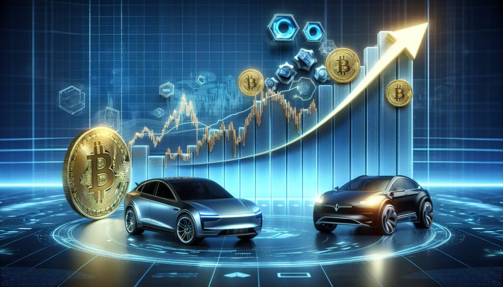 Crypto mining stocks surge alongside Tesla's rise