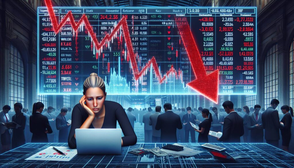 Crypto stocks face sharp declines amid market sell-off