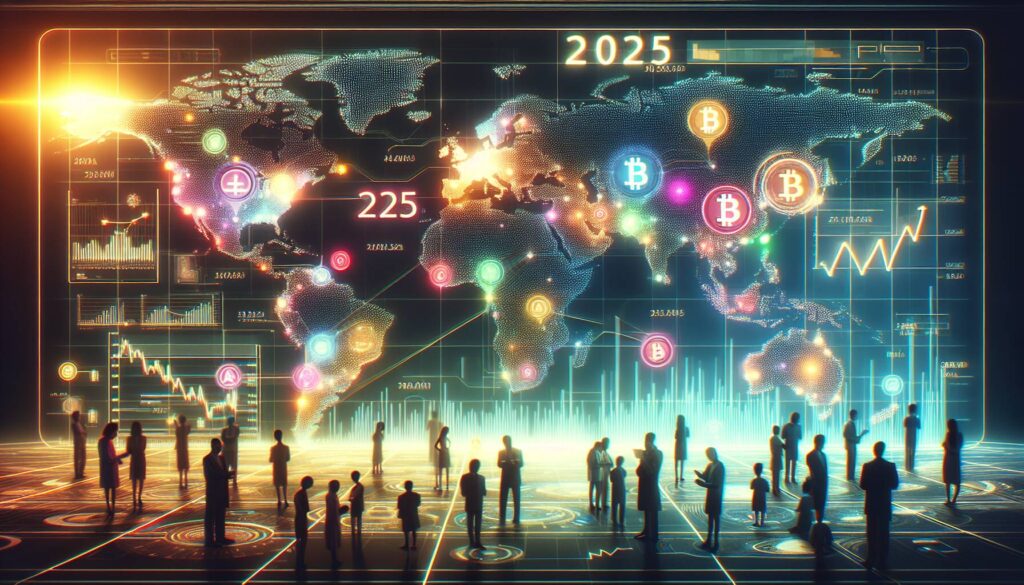 Cryptocurrency adoption trends in 2025