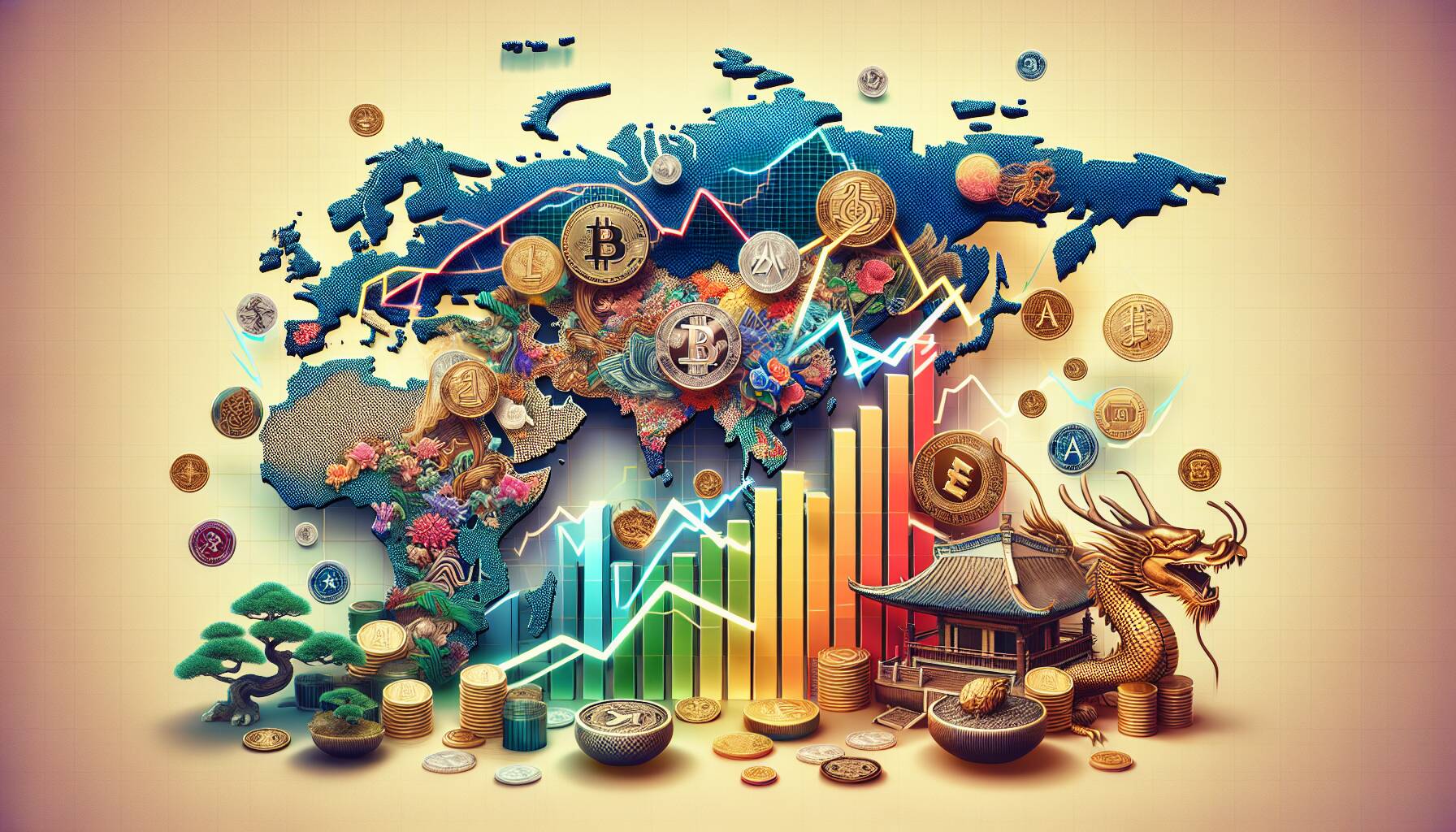 Cryptocurrency dynamics in Asia