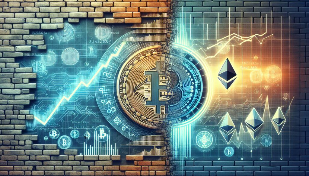 Cryptocurrency trends face traditional market pressures