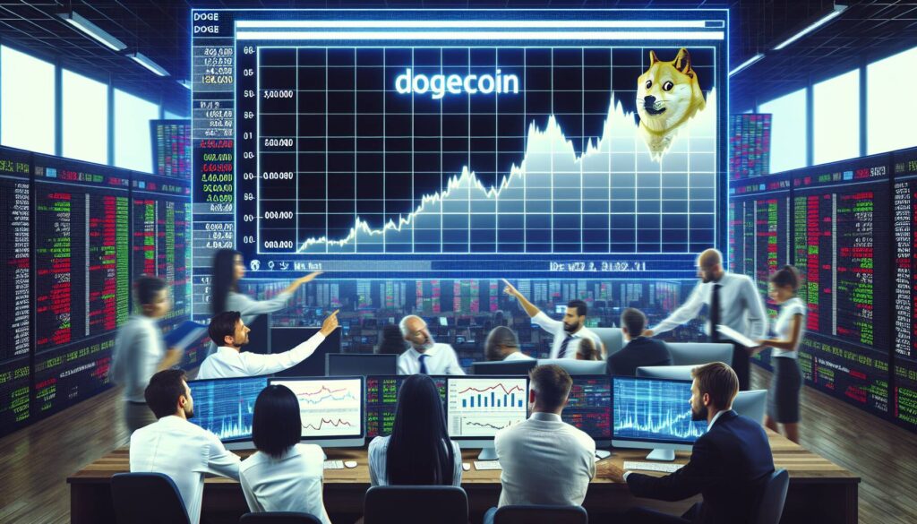 Dogecoin faces selloff challenges amid market volatility