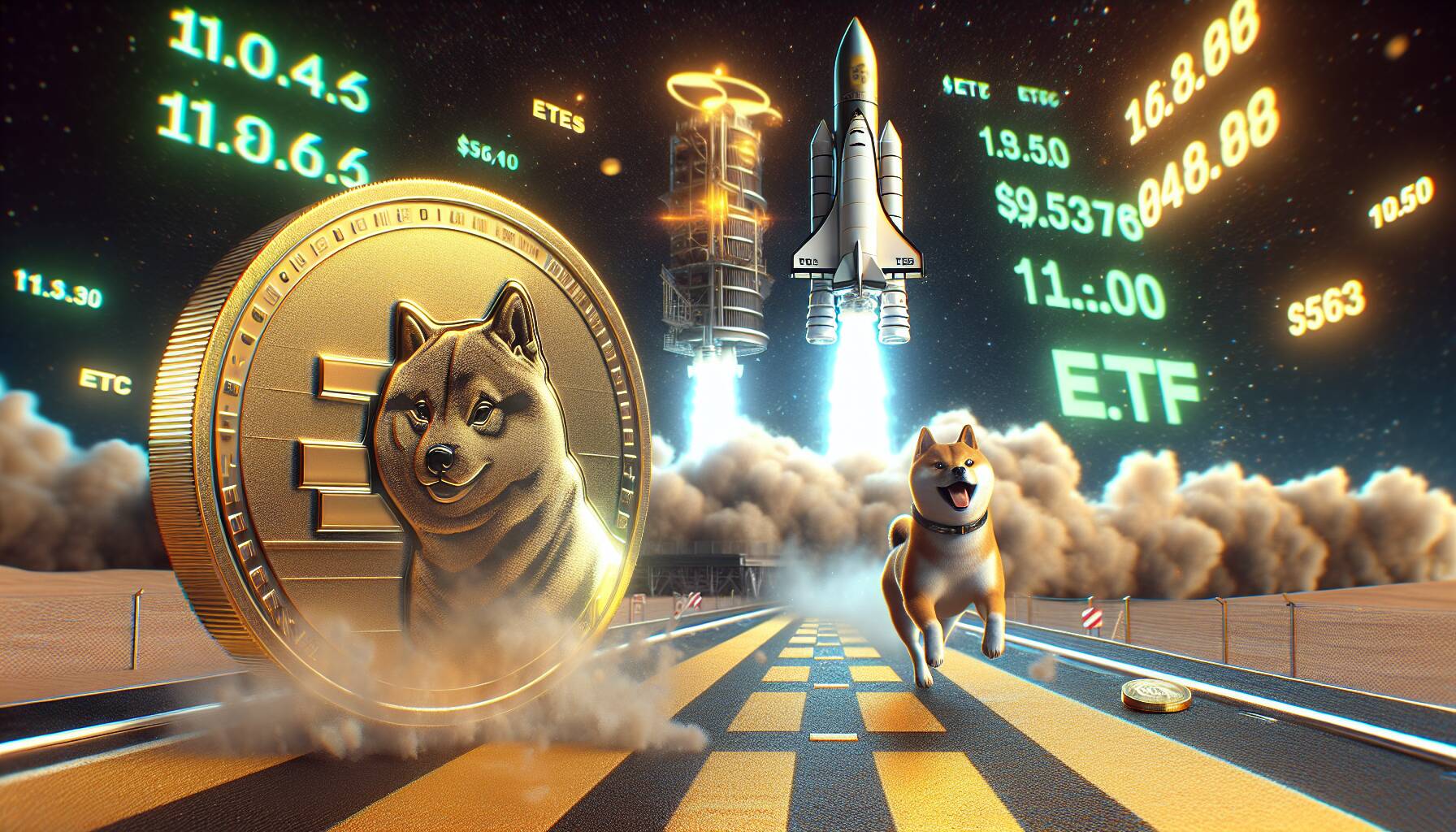 Dogecoin's surge ahead of ETF launch