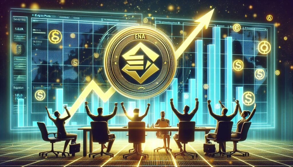 Ethena's governance token ENA experiences significant surge