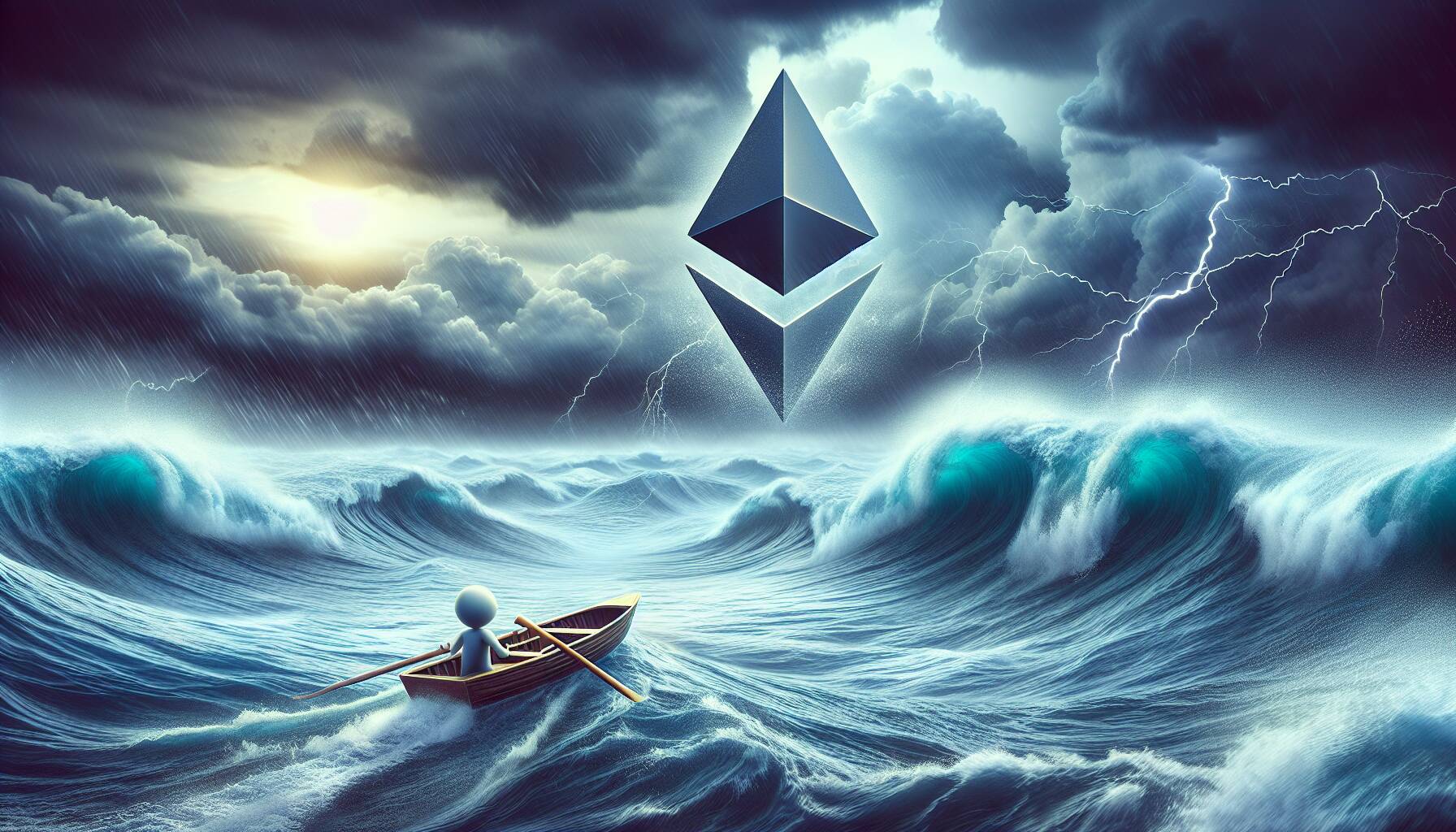 Ether liquidation surge prompts market caution
