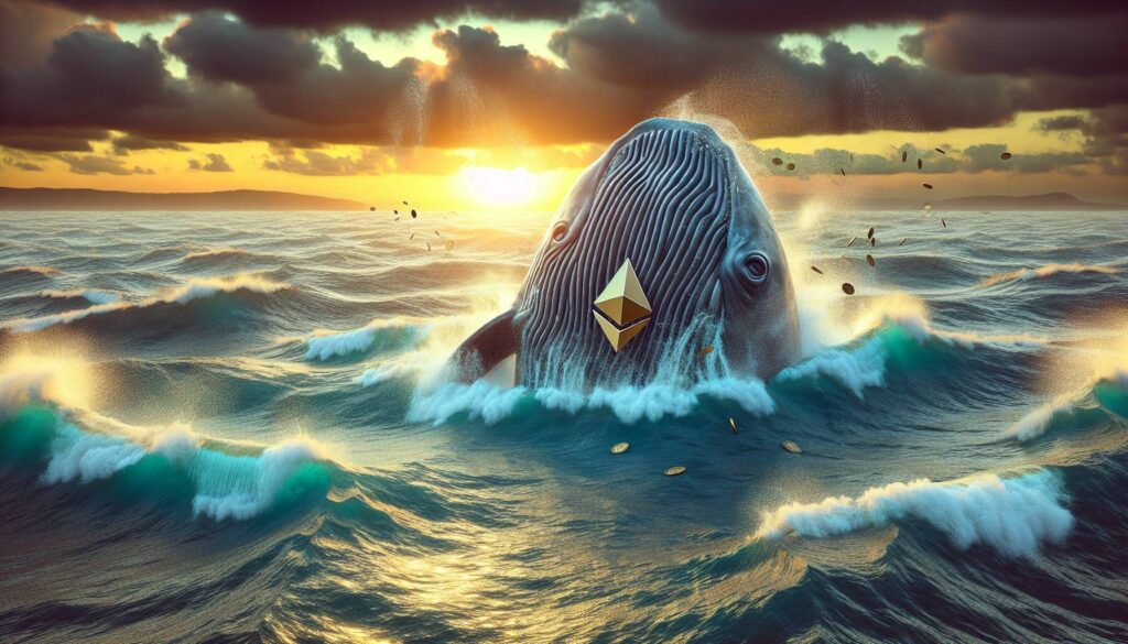 Ether whale faces significant liquidation loss amid market downturn