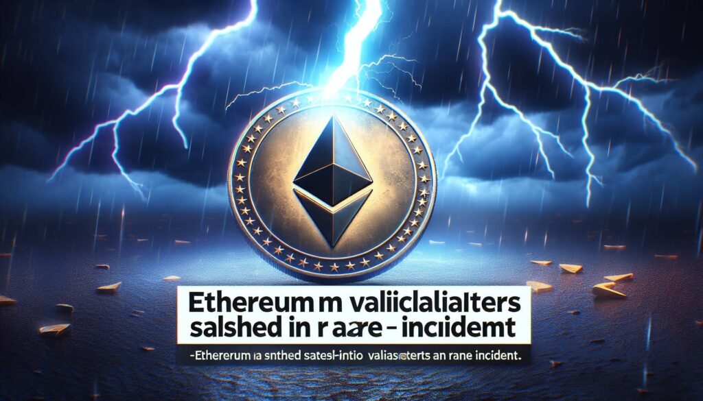 Ethereum validators slashed in rare incident