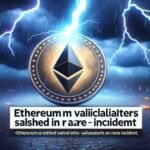 Ethereum validators slashed in rare incident