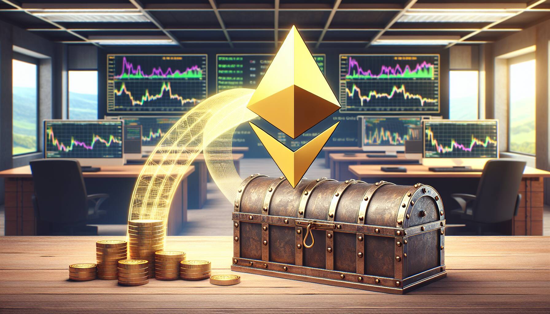 Ether's transition to a treasury asset