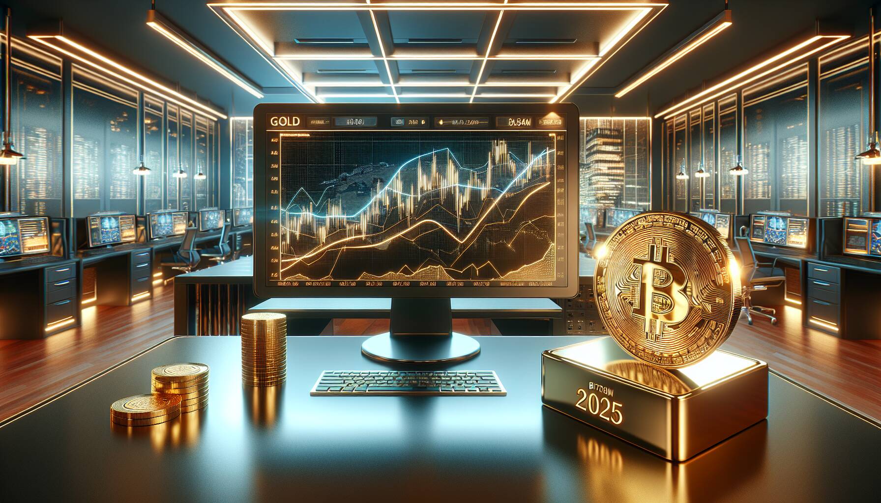 Gold and bitcoin performance in 2025