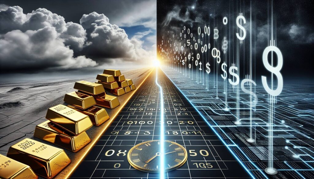 Gold Surges Ahead of Bitcoin, But For How Long?