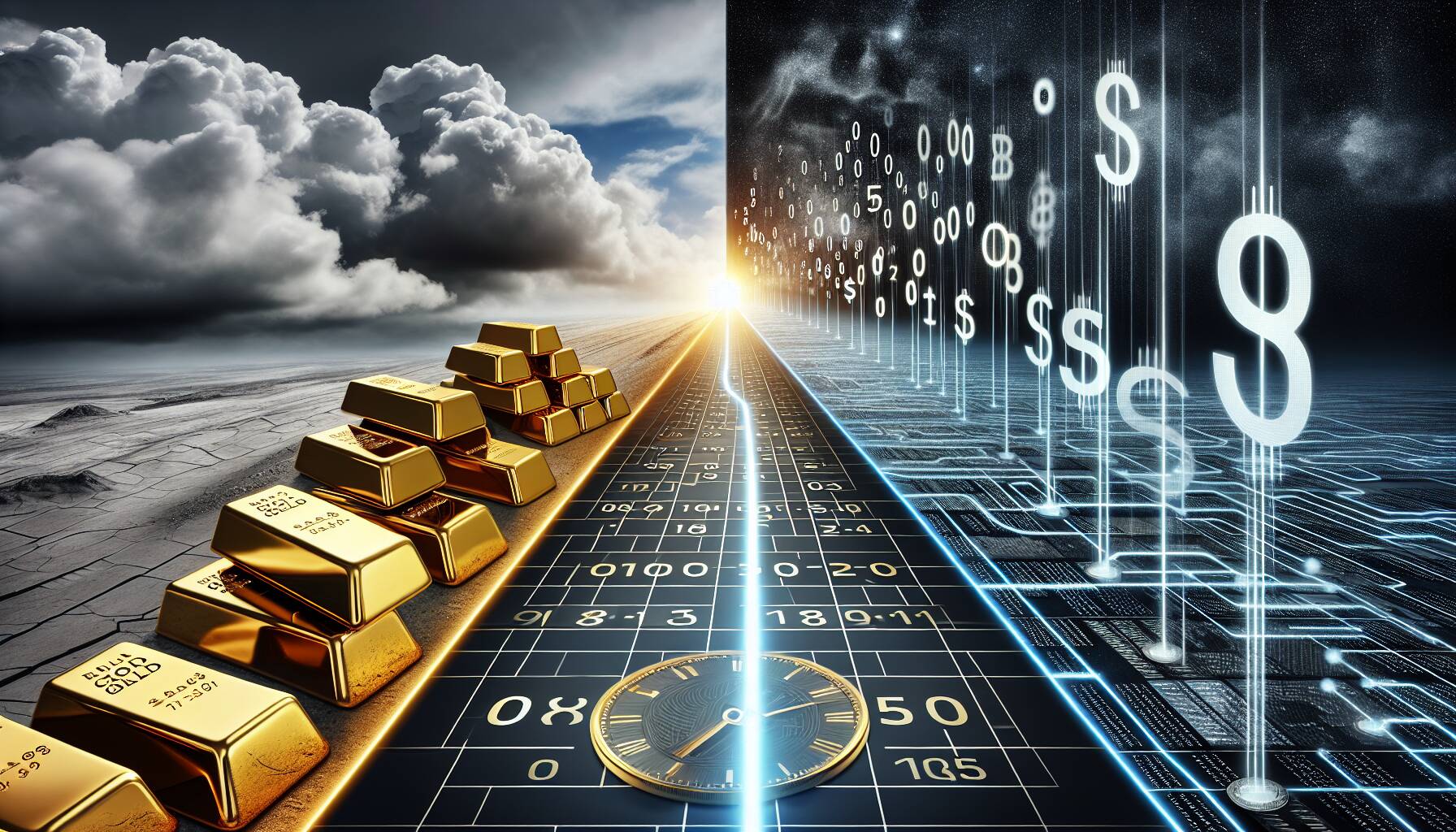 Gold Surges Ahead of Bitcoin, But For How Long?