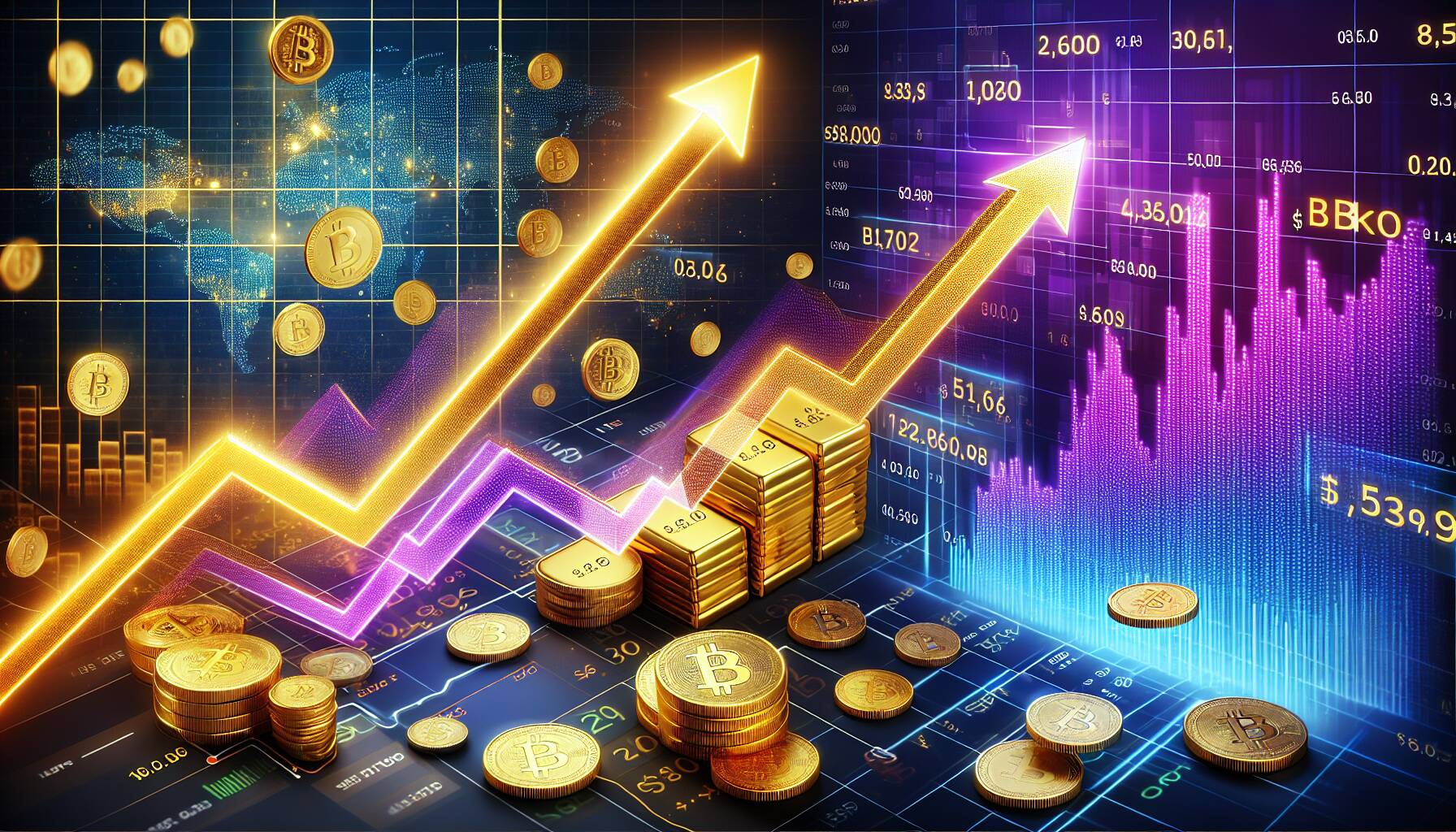 Gold surges as bitcoin dips in shifting market dynamics