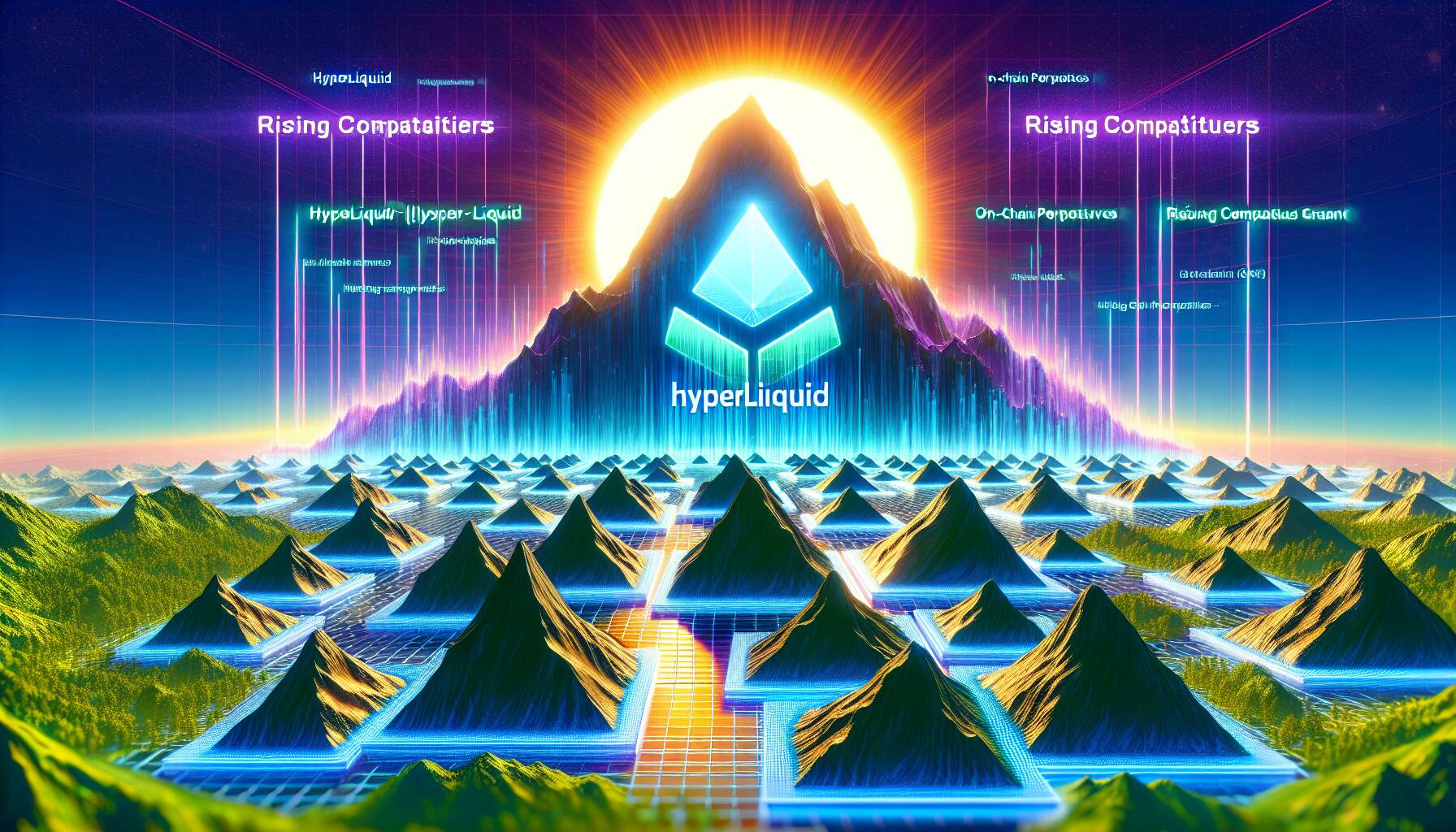 Hyperliquid's market dominance challenged by rising competitors in on-chain perpetuals