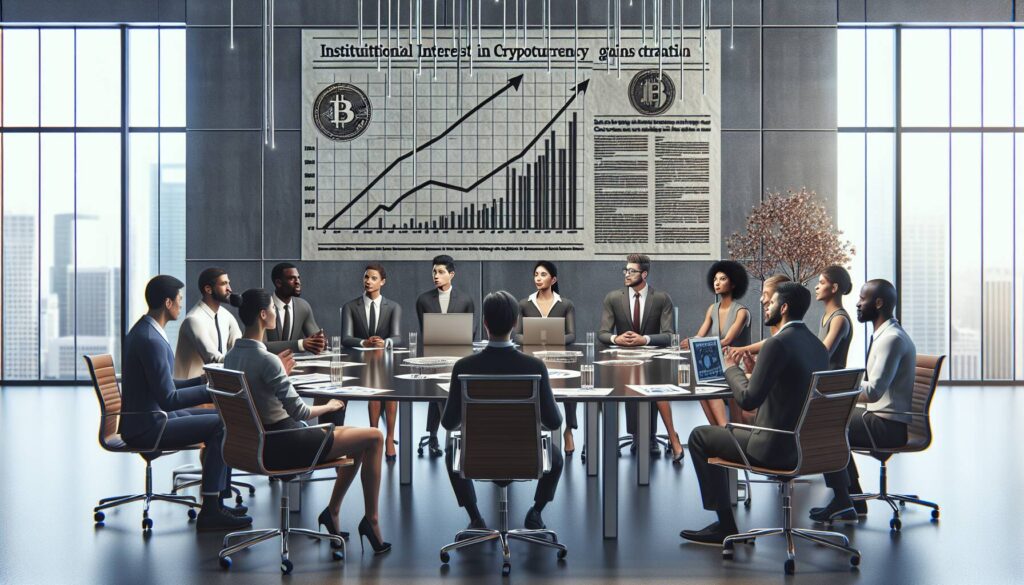 Institutional interest in cryptocurrency gains traction