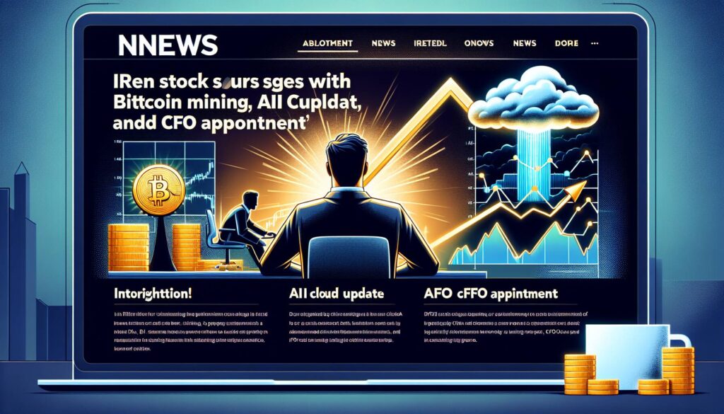 Iren Stock Surges with Bitcoin Mining, AI Cloud Update, and CFO Appointment - Investor's Business Daily